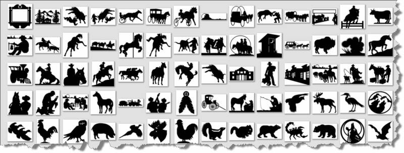 horses cowboys cowgirls ranch entry signs pattern ideas for steel signage