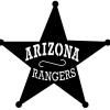 Arizona Rangers Sign 24 inches wide.
