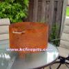 RUST FX ON FIREPIT MADE BY KC FIREPITS.
